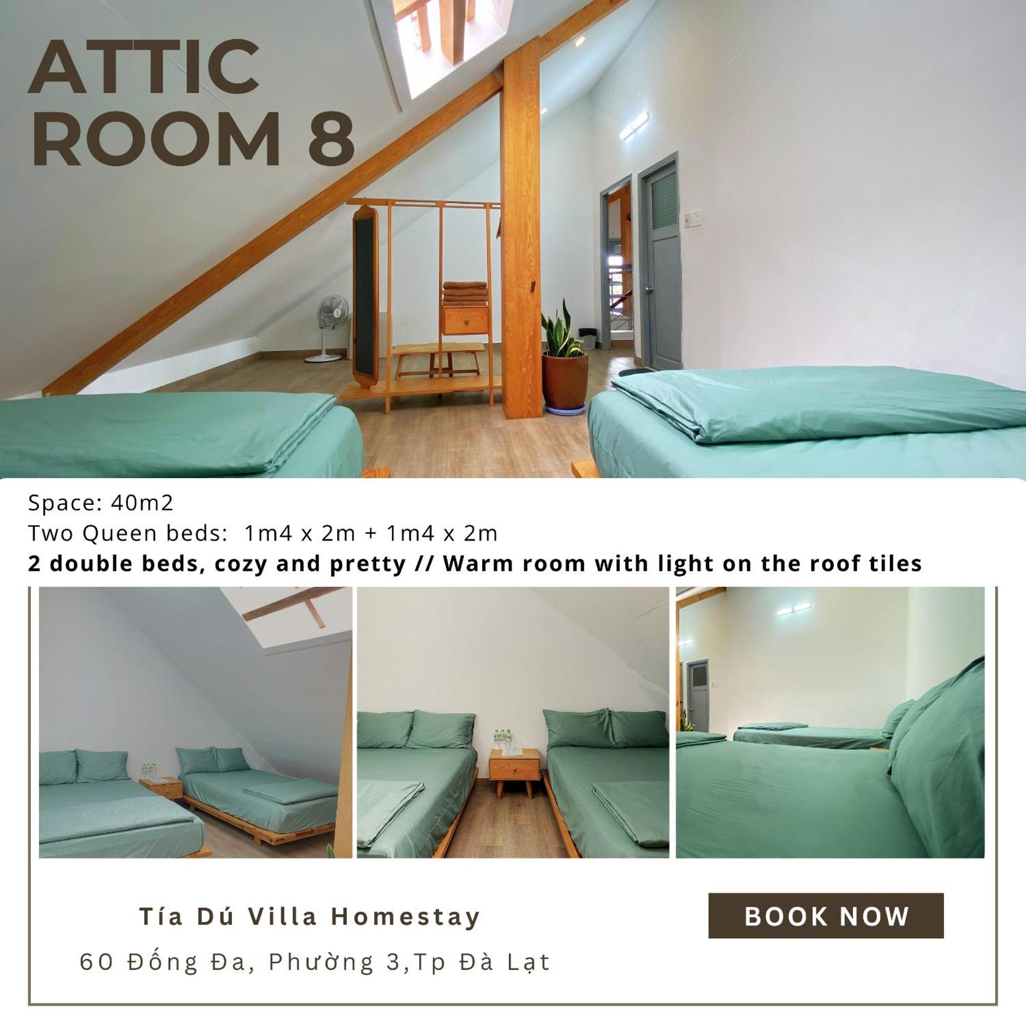 Tia Du Villa Homestay Да Лат Екстериор снимка