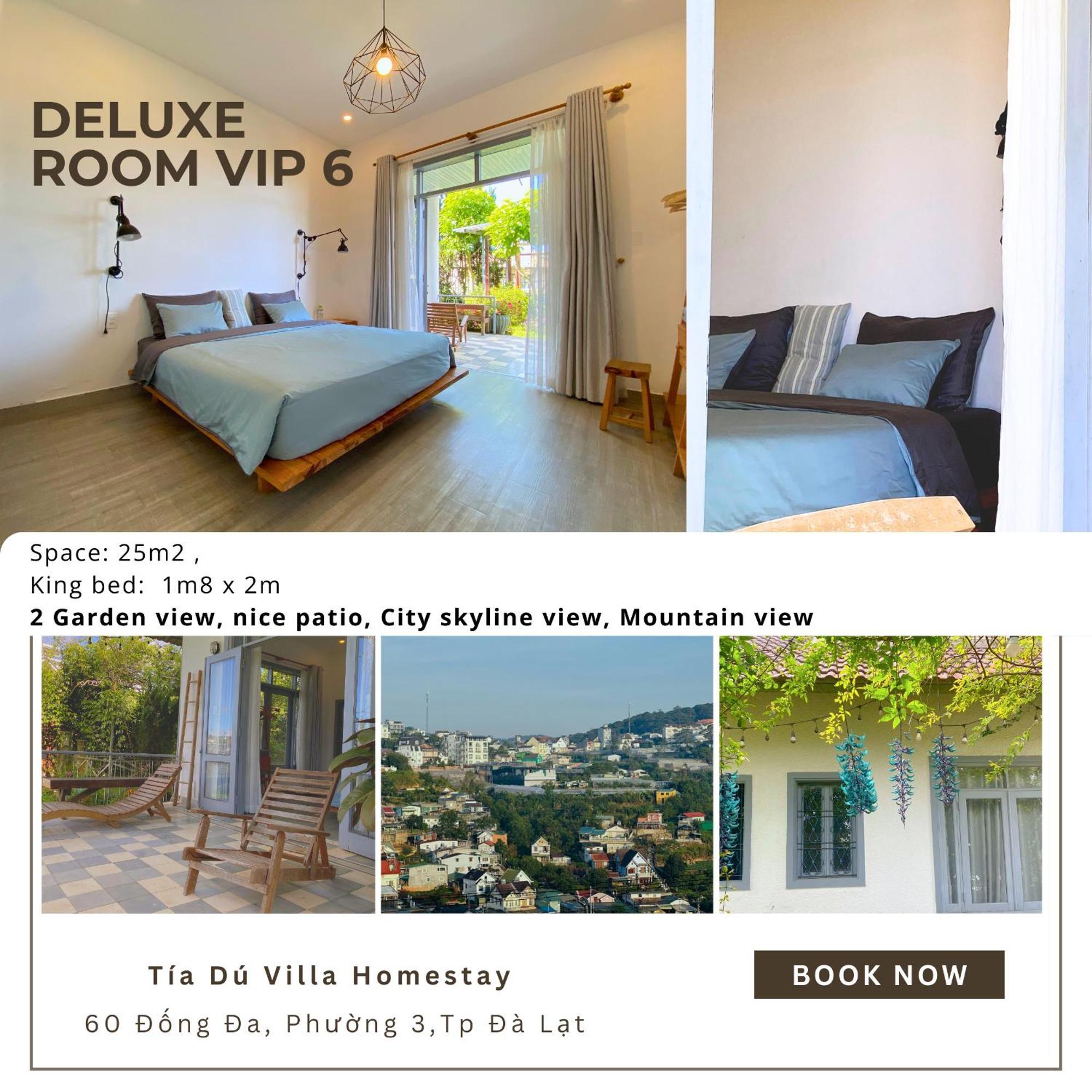 Tia Du Villa Homestay Да Лат Екстериор снимка
